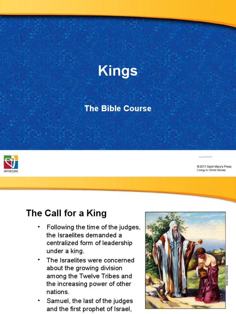 Kings The Bible Course