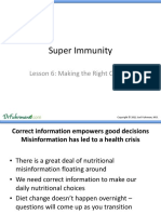 Super Immunity Lesson 6