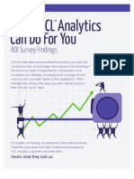 eBook ACL Analytics Software ROI Survey Results