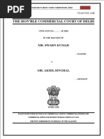 Best Memorial UILS Intra Department Moot Court Competition (2016 17) GROUP 1 (P)