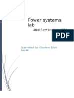 Power Systems Lab: Forth Year