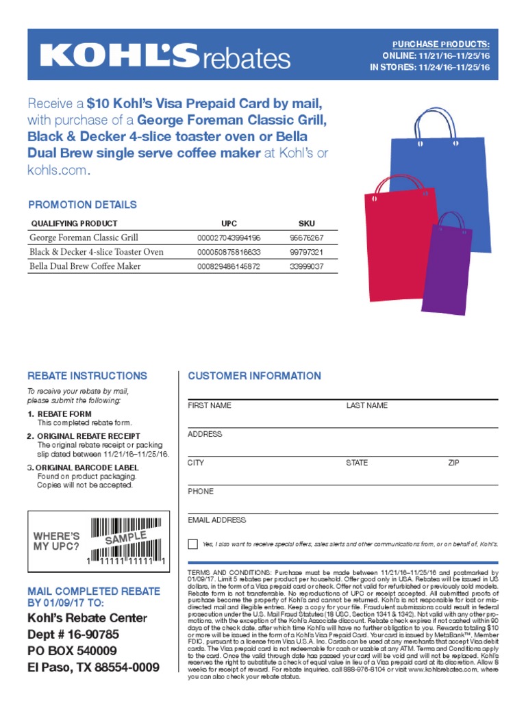 Rebates: Receive A With Purchase of A | PDF | Rebate (Marketing ...
