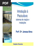 Introducao a Piscicultura