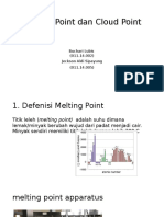 Melting Point Dan Cloud Point