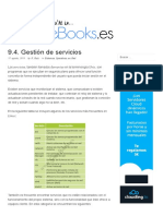 9.4. Gestión de Servicios - SomeBooks