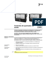 Controles de Quemador de ACEITE LOA2 Y LOA 3