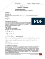 Chapter5 Computer Arithmetic