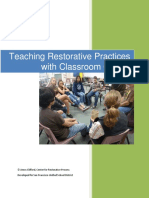 Teaching Restorative Practices in The Classroom 7 Lesson Curriculum PDF