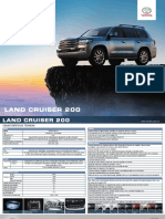 Ficha Técnica Toyota Land Cruiser 200