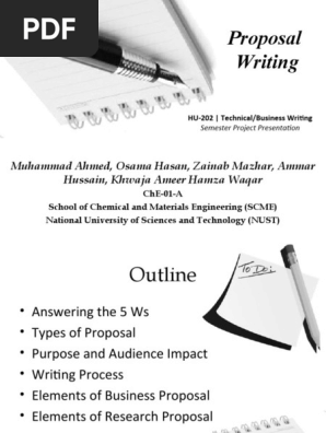 Proposal Writing
