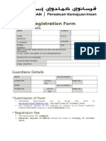 Kesan Mandiri 2 Registration Form