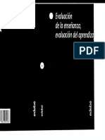 Barbera, E. (1999) - Evaluación de La Enseñanza, Evaluación Del Aprendizaje