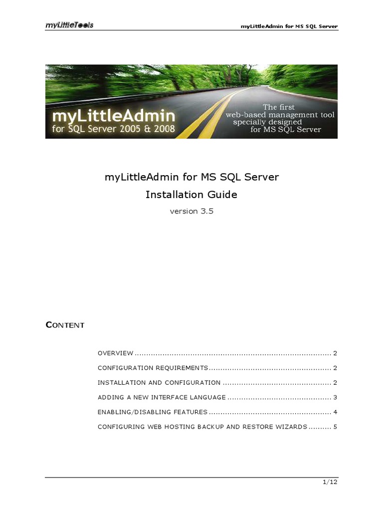 Installation Guide PDF | PDF