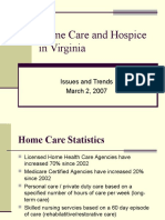Home Care and Hospice Trends in Virginia