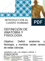 Introducción Al Cuerpo Humano