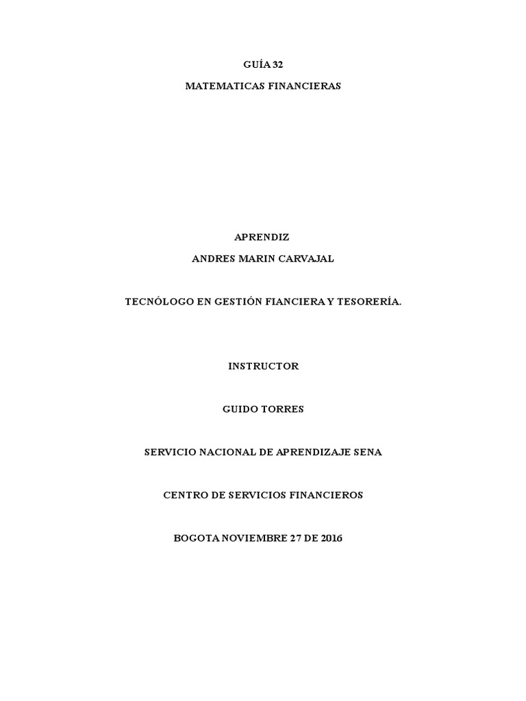 Guía 32 Matematicas Financieras (1)
