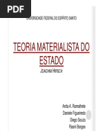 Teoria Materialista Do Estado