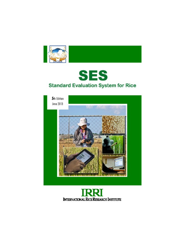 Standard Evaluation System for Rice 2013 | PDF | Accuracy And Precision ...