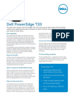 PowerEdge T20 Spec Sheet