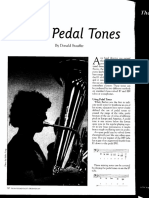 pedal tones