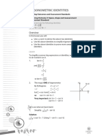 Trigonometric Identities: Lesson