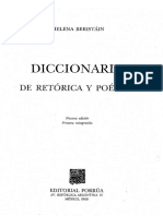 Diccionario de Retorica y Poetica