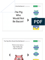 the pig who would not be bacon