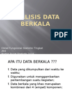 Bahan Tayang Analisis Data Deret Berkala 2016 Bps by Jim