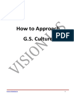 How to Approach G.S. Culture