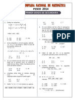 PRIMERO SECUNDARIA - Talentos Sigma - Matemáticas y Olimpiadas