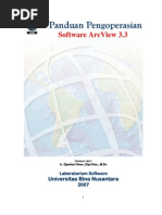 Download Panduan Pengoperasian Software ArcView 33 by IM SN33359656 doc pdf