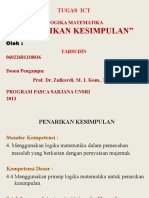 Tugas Kelompok Penarikkan Kesimpulan