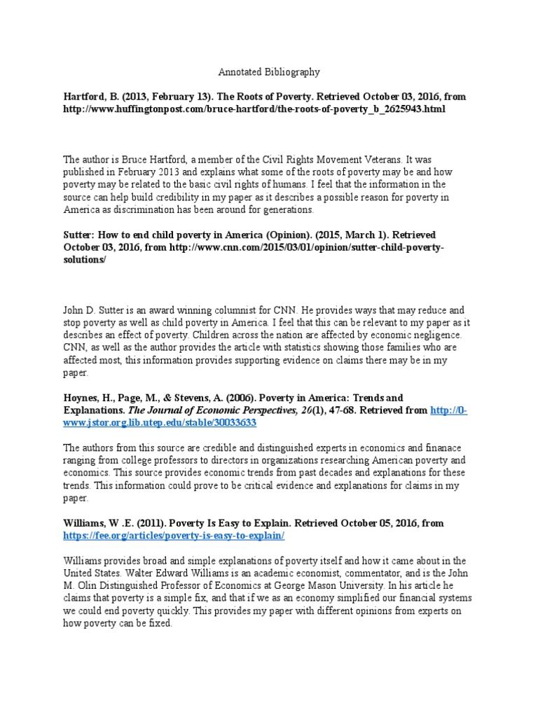 How to write an annotated bibliography picture