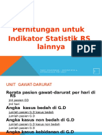 Perhitungan Indikator UGD Lainnya Stat RS