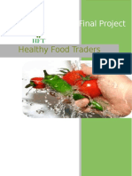 Healthy Food Traders Final Project