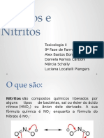 Nitratos e Nitritos