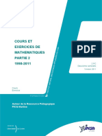 Insa Cour Et Exo PDF