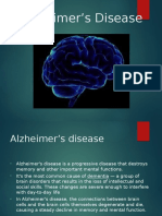 #8 Alzheimer - S Disease