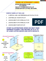 Project of Lines Projection o Flines