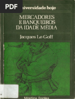 LE GOFF, Jacques. Mercadores e banqueiros da Idade Média