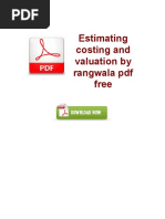 Download Estimating Costing and Valuation by Rangwala PDF Free by Ram Chinni Rules SN333623068 doc pdf