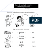 Ditongos e Letra P PDF