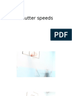 Shutter Speeds