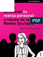 Cómo Potenciar Tu Marca Personal a Través de Las Redes Sociales, Natalia Gómez Del Pozuelo
