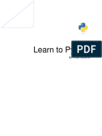 Learn to Python