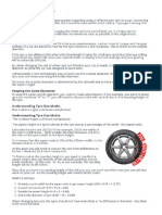 Tyre Size Calculation