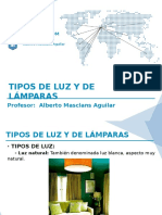 Tipos de Luz y de Lámparas (Interiorismo)