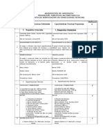 Acta de Especificaciones Tecnicas Camioneta