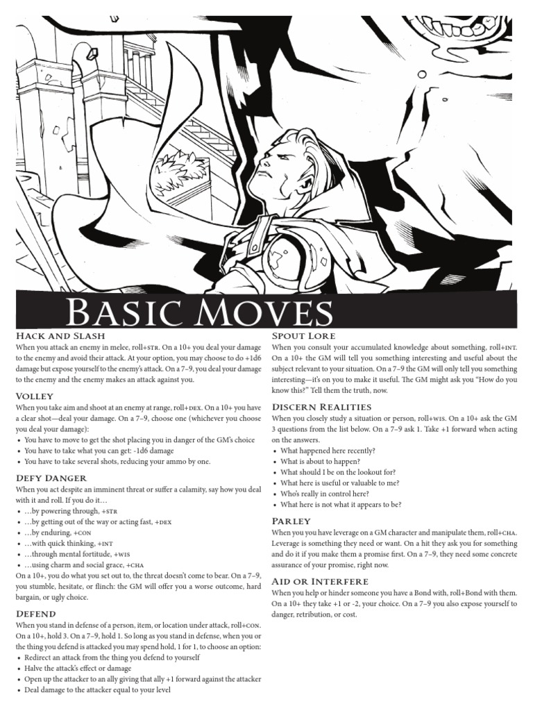 Dungeon World Character Sheet | Magic (Paranormal) | Prayer