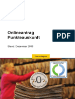 Punktestand Online Beantragen Faltblatt PDF